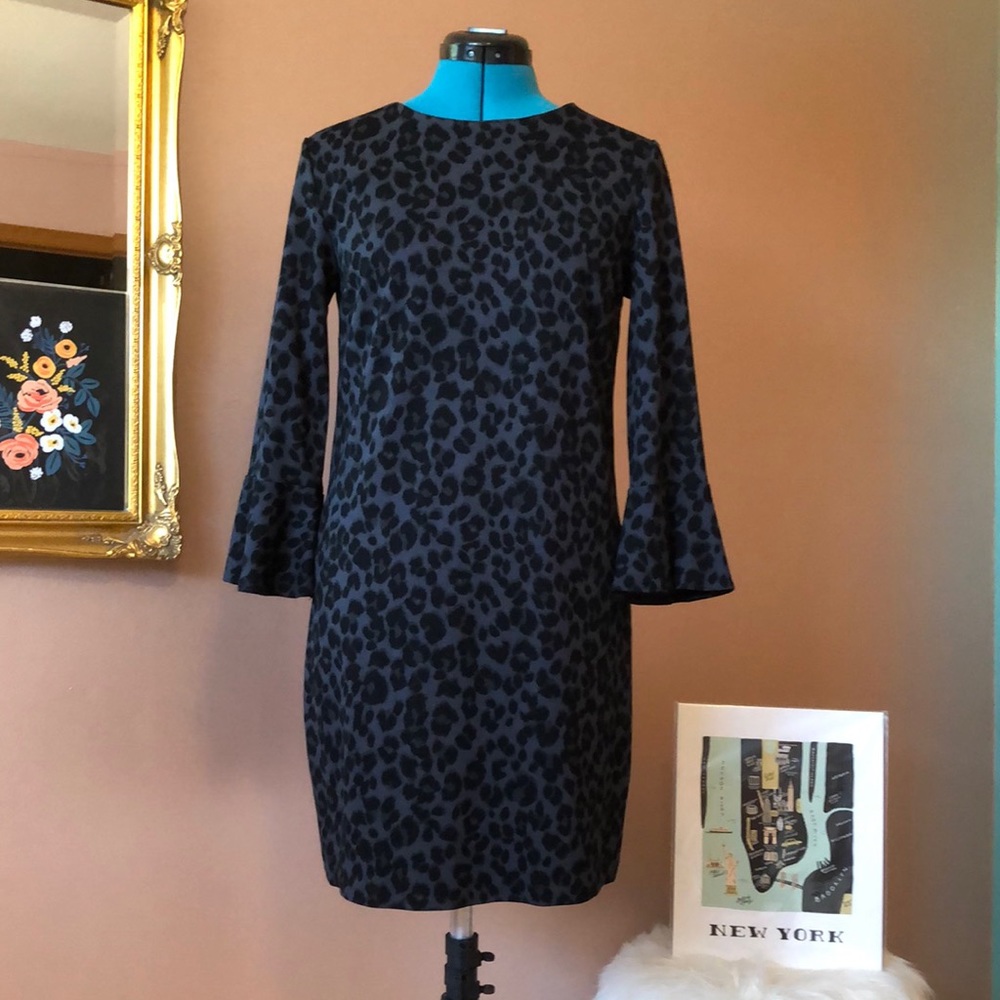 3/4 Bell Sleeve Sheath Dress